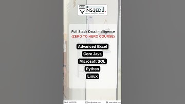 Full stack Data Intelligence(Zero to Hero course)
