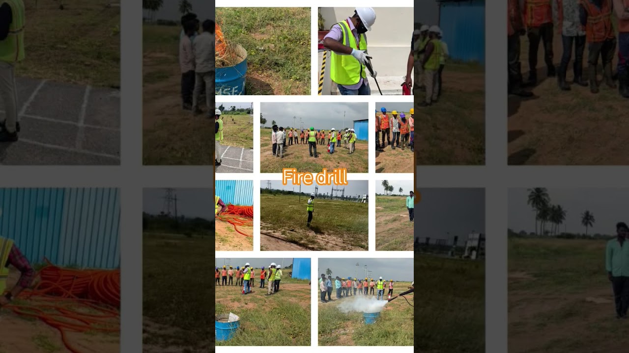 Fire drill training 