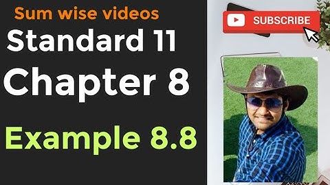 NCERT Physics class 11 chapter 8 EXAMPLE 8.8 #physicsuniversewithjaiminshah
