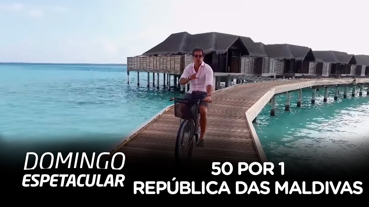 Luxuosa Ilha na República das Maldivas