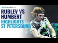 Sensational Points in Rublev vs Humbert Battle 🔥 | St Petersburg 2020 Highlights