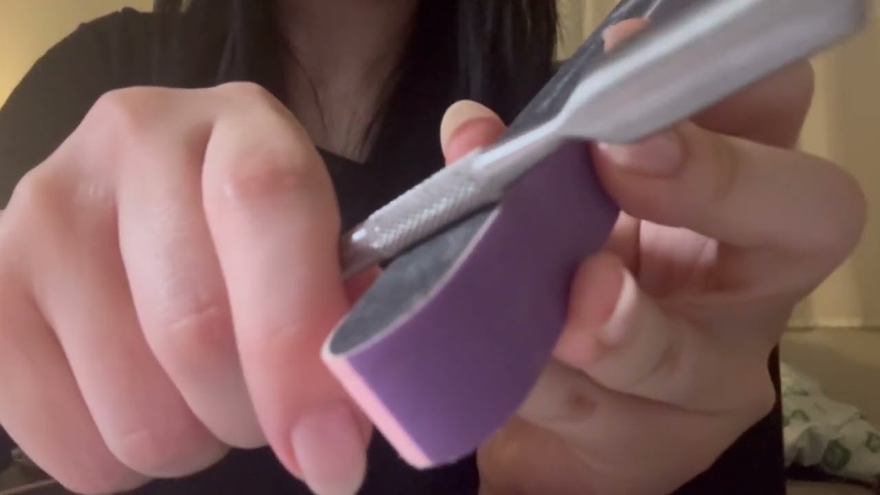 [ASMR] (*・ω・)ﾉ팅글  가득 수면 유도 | 스트레스 가득 쌓인  큐티클 없애고 푹 재워줄게