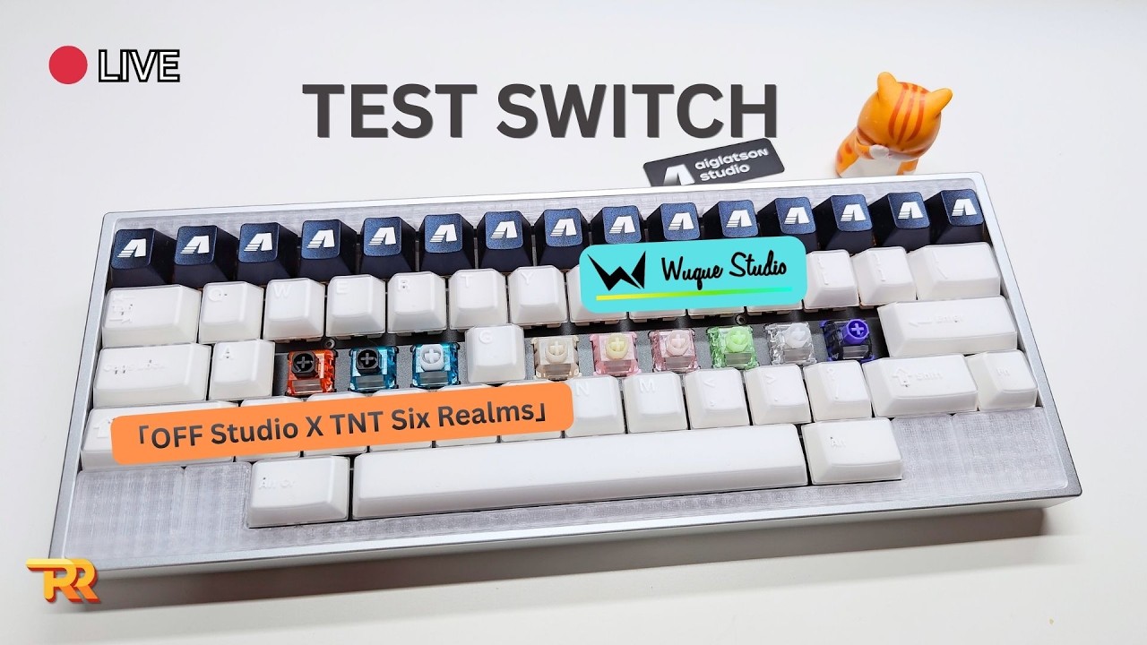 🔴TEST SWITCH | TNT Six Realms ( Silent swtich ) & WS FLUX ( No.1