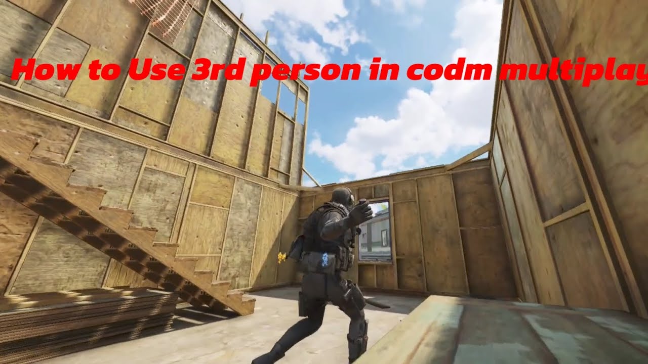 How to use 3rd person in codm multiplayer 🤔? #codm - YouTube