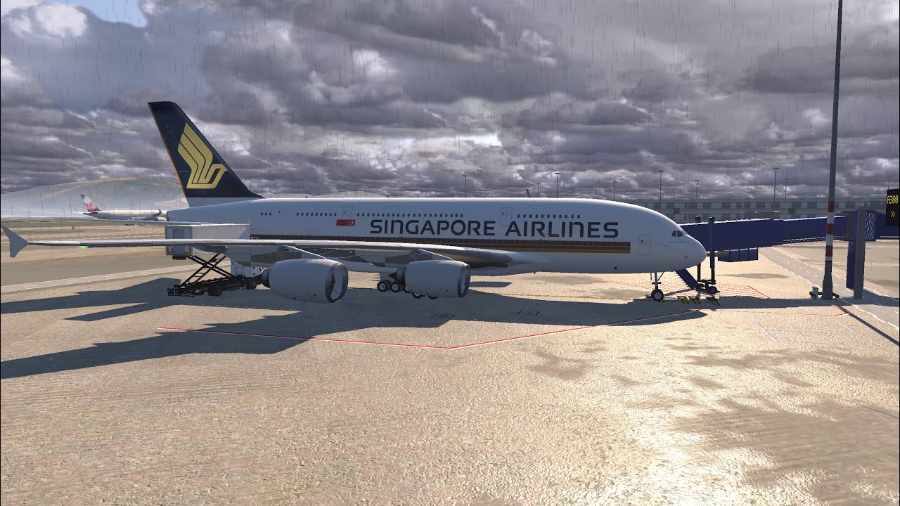 A380 test flight Singapore airlines rate first and second landing 1 out of ten