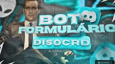 NOVO BOT DE FORMULÁRIO PARA DISCORD!!