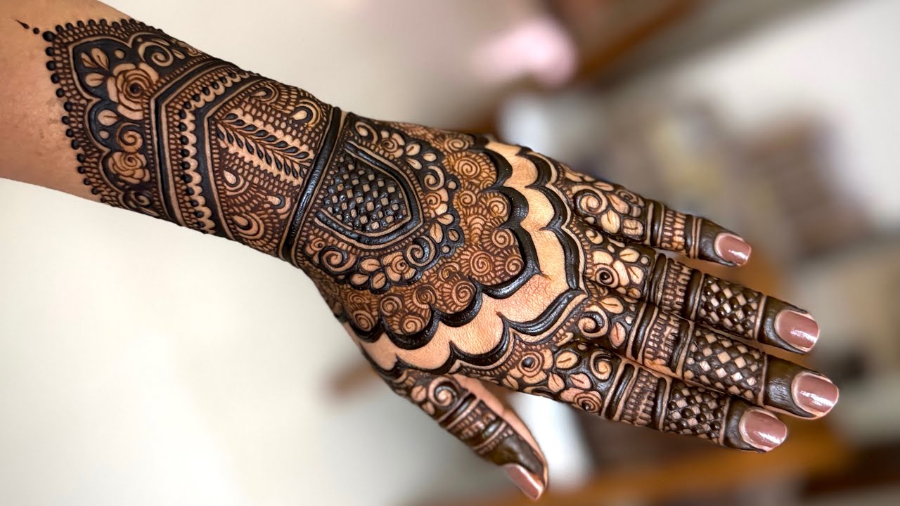 Very easy and Simple Back Hand Mehndi Design 2026 | Back Hand Mehndi Design | New Mehndi Design 