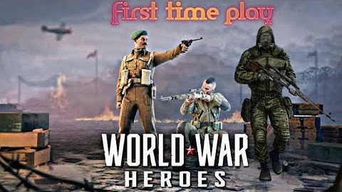 World War Heroes: WW2 FPS - Walkthrough Gameplay part 1(iOS, Android)! first time play !