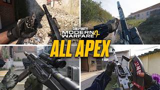 All APEX Weapon Attachments - Call of Duty Modern Warfare 4 Beta