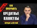 КРЕДИТНЫЕ КАНИКУЛЫ - Как грамотно оформить? Часть 4