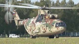 Mi26T2V engine start and like plane departure