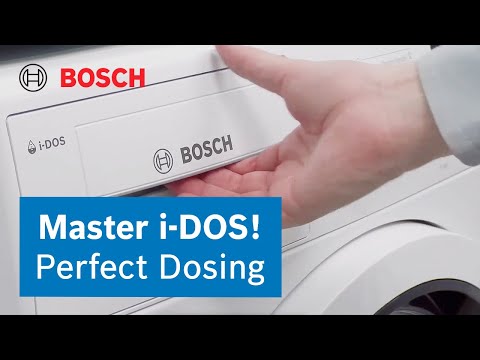 How to activate the intelligent dosing system (Type M) | Bosch Home UK