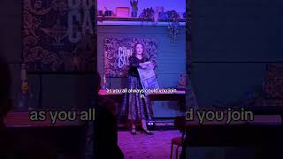 Had them totally understand her spell didn't she... 😉 #magicshow #witch #witchcraft #londoncomedy