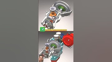 Engine and Transmission Mechanism#shorts #facts #mechanical #3d#engineering #project #automobile