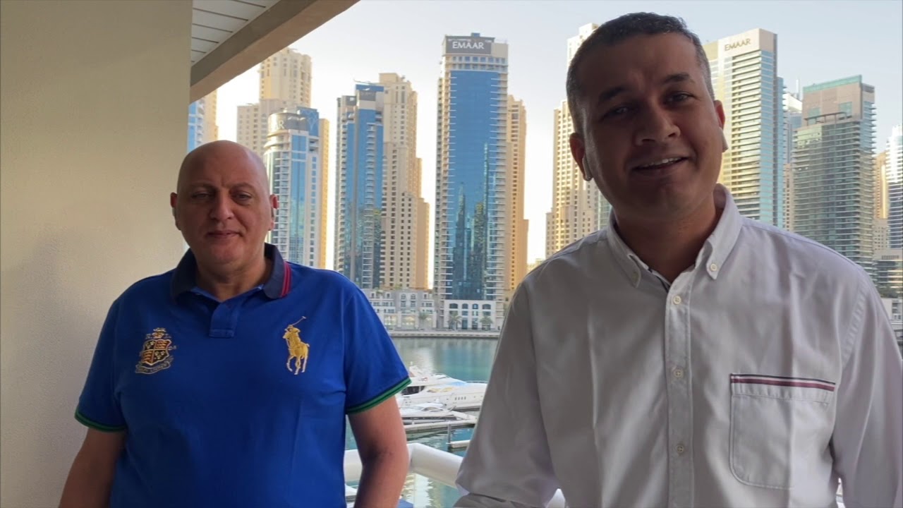 Canon Middle East B2B team singing ‘We are the world’