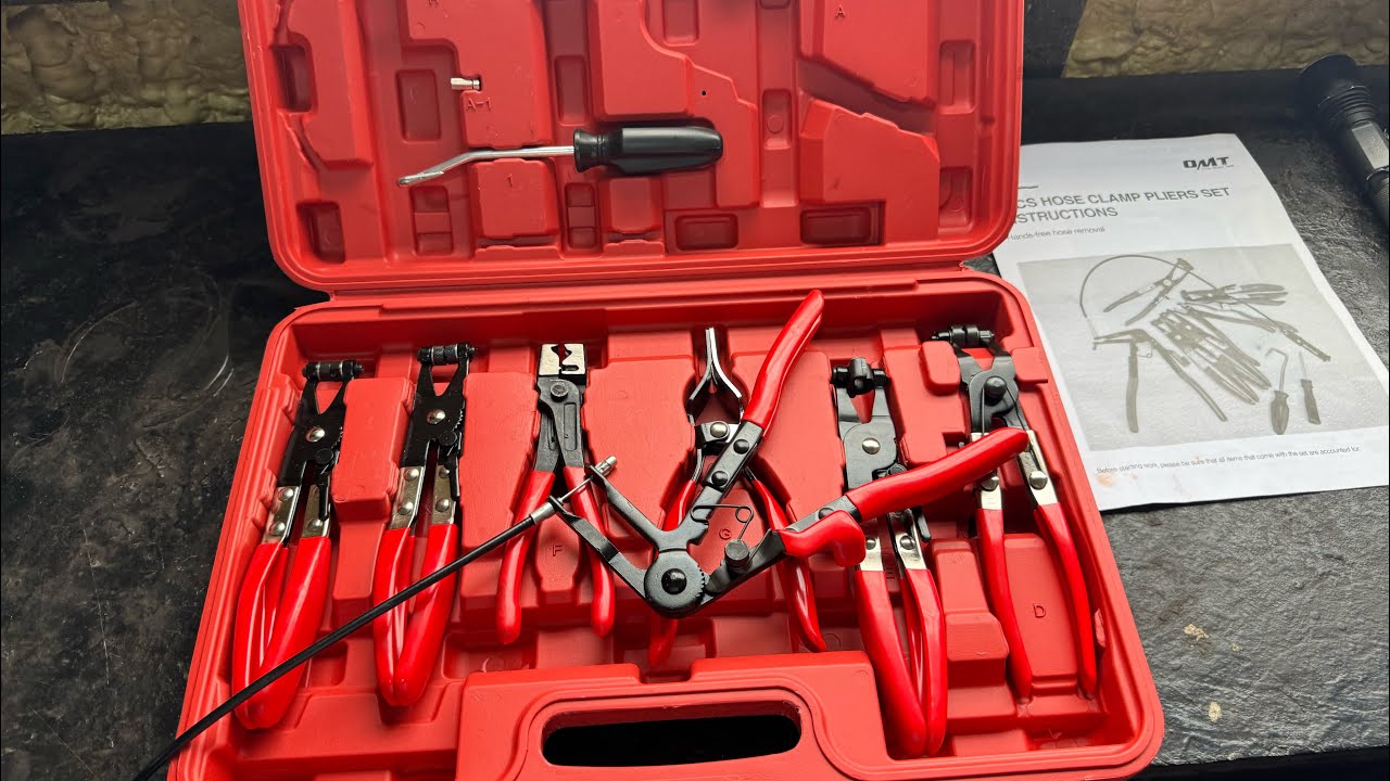 Hose Clamp Pliers Orion Motor Tech 5-Piece Fuel Line Pliers Set - View #3