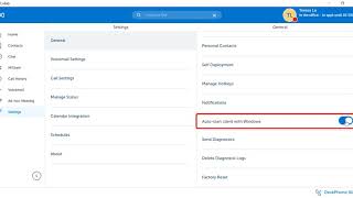 MiCollab Client - Other Settings
