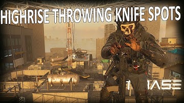 Highrise Throwing Knife Spot Tutorial | Killcams #MWIII