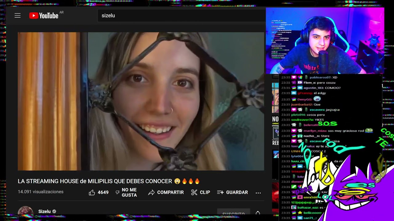 Rodsquare reacciona a "LA STREAMING HOUSE de MILIPILIS QUE DEBES CONOCER 😲🔥🔥🔥" de Sizelu