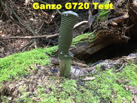 Ganzo G720 Outdoor & Survival Klappmesser - Test und Review @janHodle