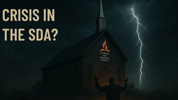 Something very wrong is happening in the Adventist Church...