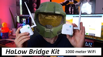 1Km WiFi Range!? | HaLow Bridge Kit