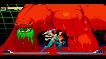 Marvel vs Capcom 2 - Trying out Abyss (3rd form)