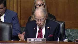 Grassley Questions Witnesses at Judiciary Hearing on Food Supply, Competition in Cattle Industry