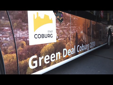Klimaneutral in die Zukunft - Drei Elektrobusse für Coburg