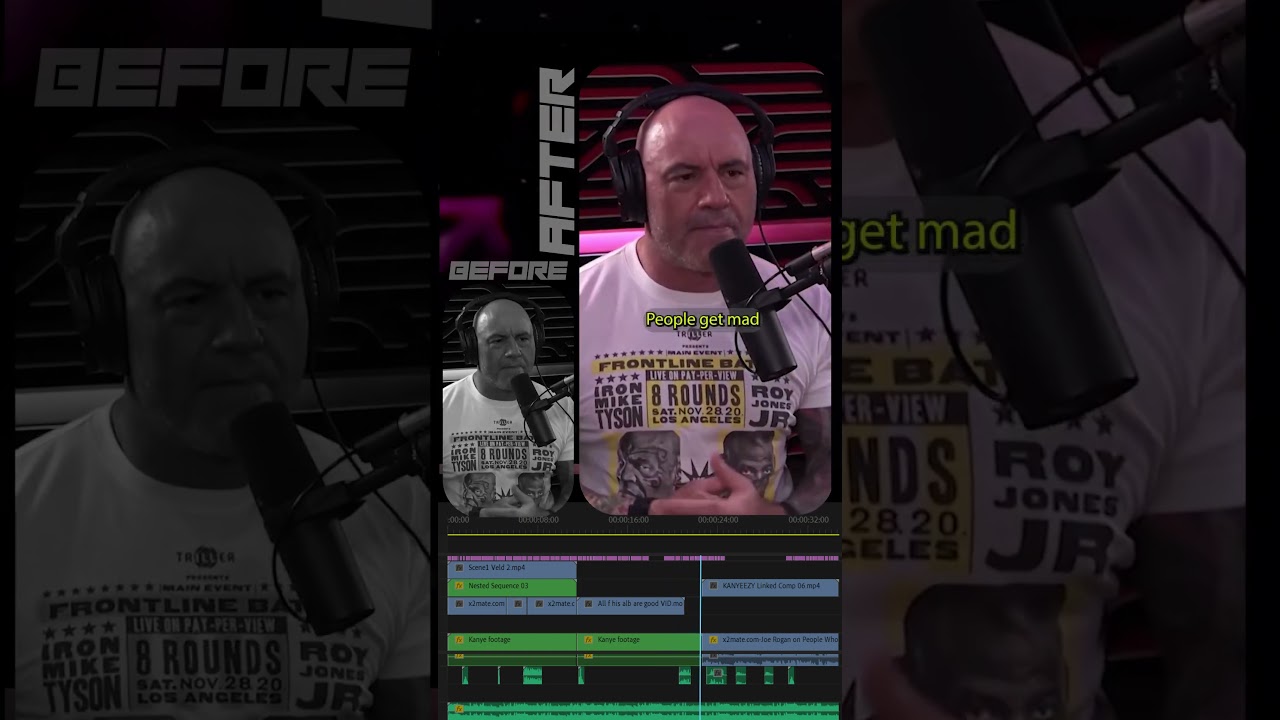Joe Rogan Thoughts on Kanye Edit Comparison