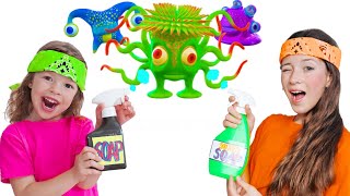 Wash your  hands story | How to beat germs by Kids Music Land