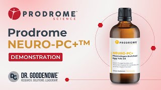 ProdromeNeuroPC ™ Demonstration by Dr. Dayan Goodenowe