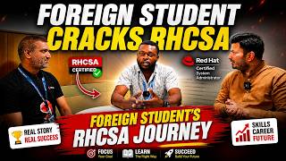 From Zero to RHCSA Certified 🚀 Foreign Student Journey | Cyber Security Diploma in Delhi