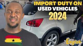 How to Check Cars Import Duty in Ghana 2024 | English screenshot 1