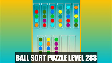 Ball Sorting Puzzle Game Level 283 | Ball Sort Puzzle Level 283 | GamingOn