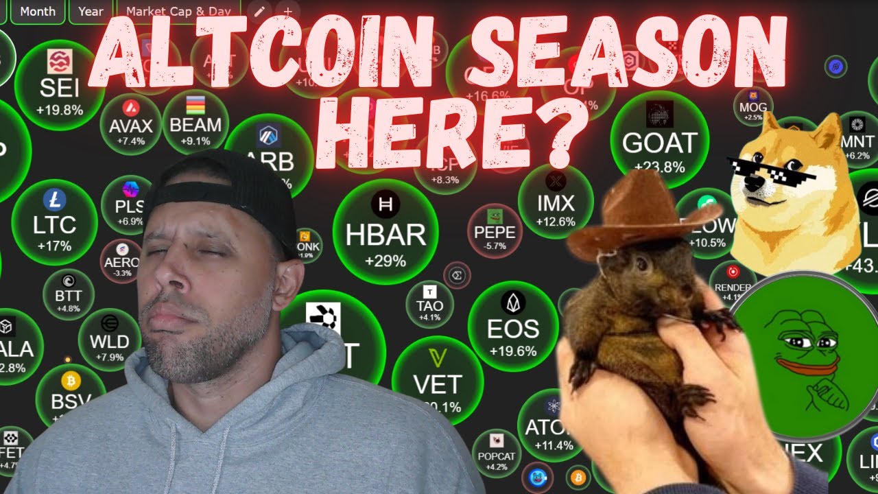 ALTCOIN SEASON FINALLY HERE? - YouTube