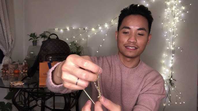 Unboxing & Review the Louis Vuitton Nanogram Necklace (M63141) 2020 