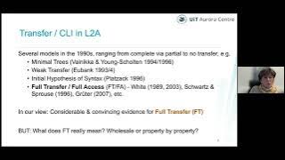 Prof. Marit Westergaard 'Multilingualism and crosslinguistic influence as co-activation'
