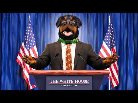 Chop Becomes New President (GTA 5)