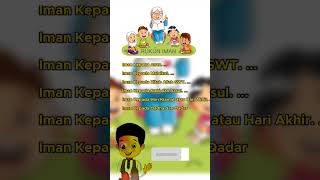#rukuniman #belajardarirumah #usiadini #diniyah #mainananak