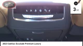 2023 Cadillac Escalade E3262