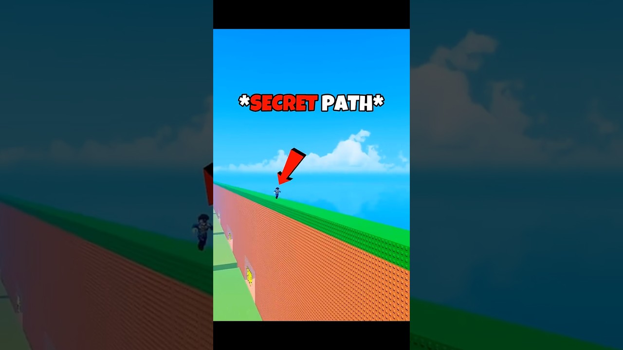 Admin Secret Path in Roblox!? 😱 #roblox #escapetsunamiforbrainrots #usa