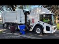 All Electric Garbage Truck! Volterra ZSL Garbage Truck In Action!