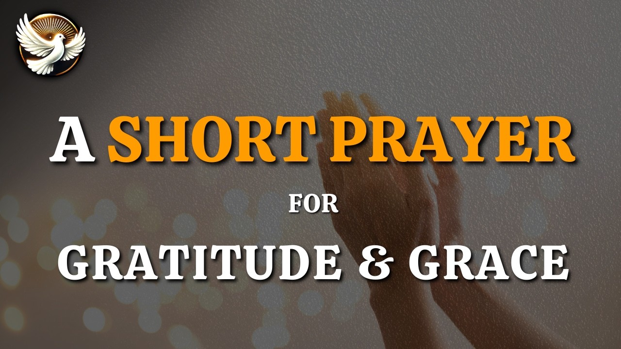 Утренняя молитва, начинающая этот день с благодарности и святого света и благодати Божьей.