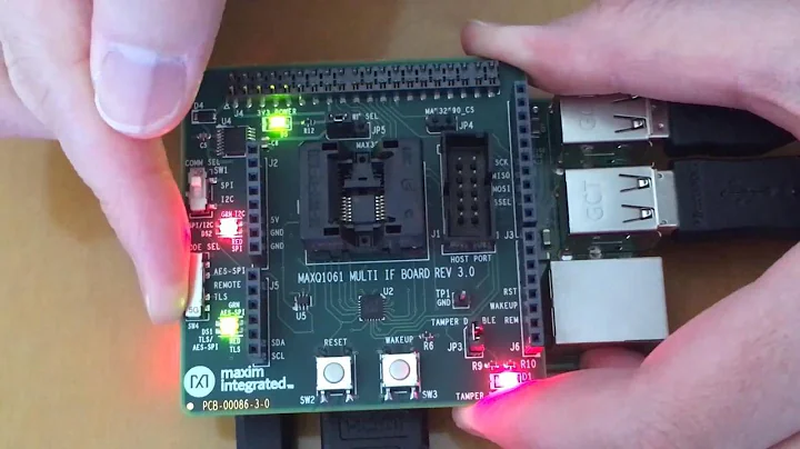 Using the MAXQ1061 – Part 1: Unboxing and Hardware Setup