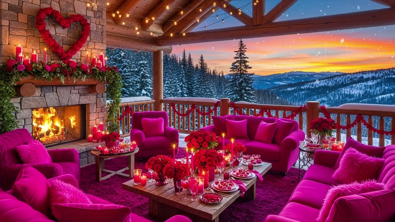 Snowy Pinewood Hideaway ☀️ | Rustic Cabin Soundscape for Nervous System Reset