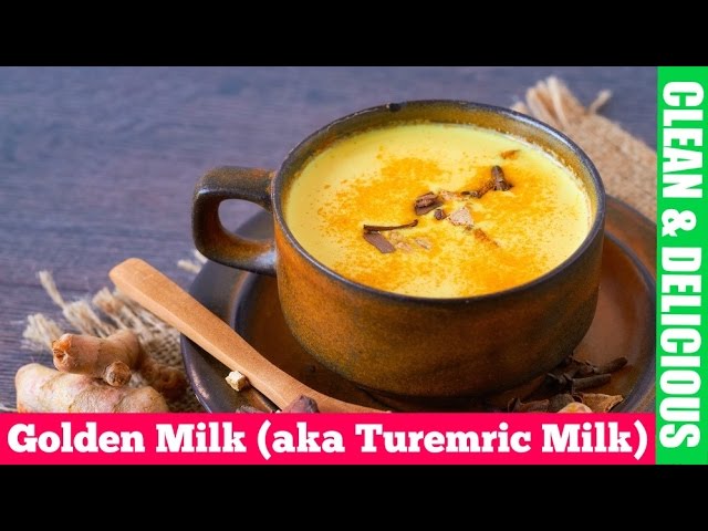 How To Make - Golden Milk (aka Turmeric Milk) Recipe | Clean & Delicious