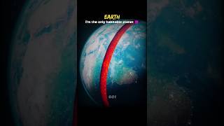 Earth vs Habitable Planets 💀☠️ #Shorts #Space #Astronomy #Universe #Earth #Planet