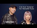 How to Apply Eyeliner on Monolid Eyes using Tattoo Liner | KVD Vegan Beauty