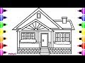How to Draw a House  Coloring Book